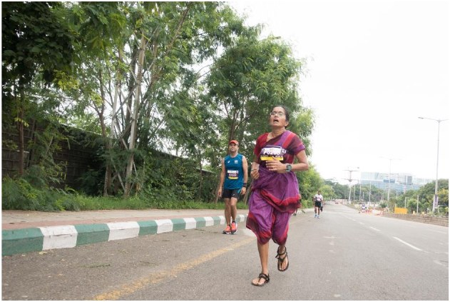 Struggling through the final kilometers